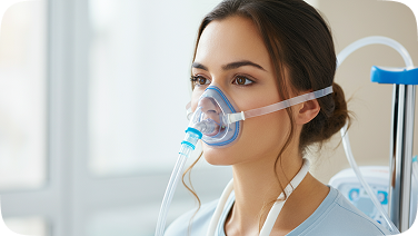 Hypoxi Breath device in use